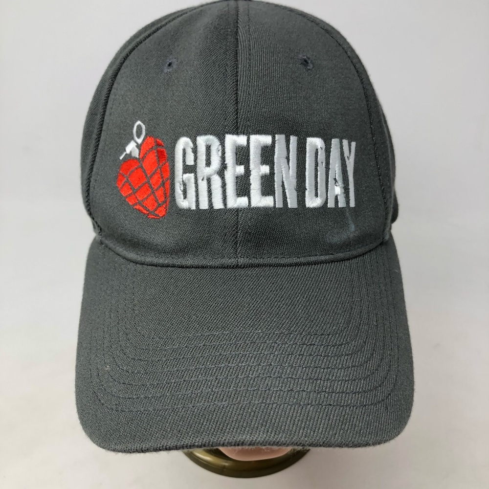 Y2K 2005 Green Day Grenade Logo Cap